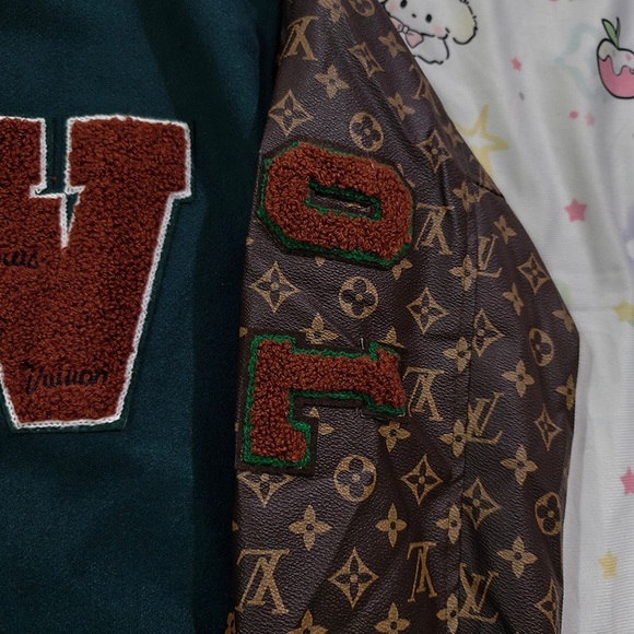 Louis Vuitton Green Badge Baseball Jacket - Picture 6 of 10